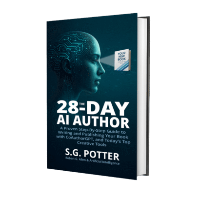 The 28-Day AI Author - A Proven Step-By-Step Guide to Writing and Publishing Your Book with CoAuthorGPT, and Today's Top Creative Tools