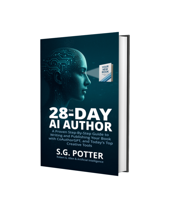 The 28-Day AI Author - A Proven Step-By-Step Guide to Writing and Publishing Your Book with CoAuthorGPT, and Today's Top Creative Tools